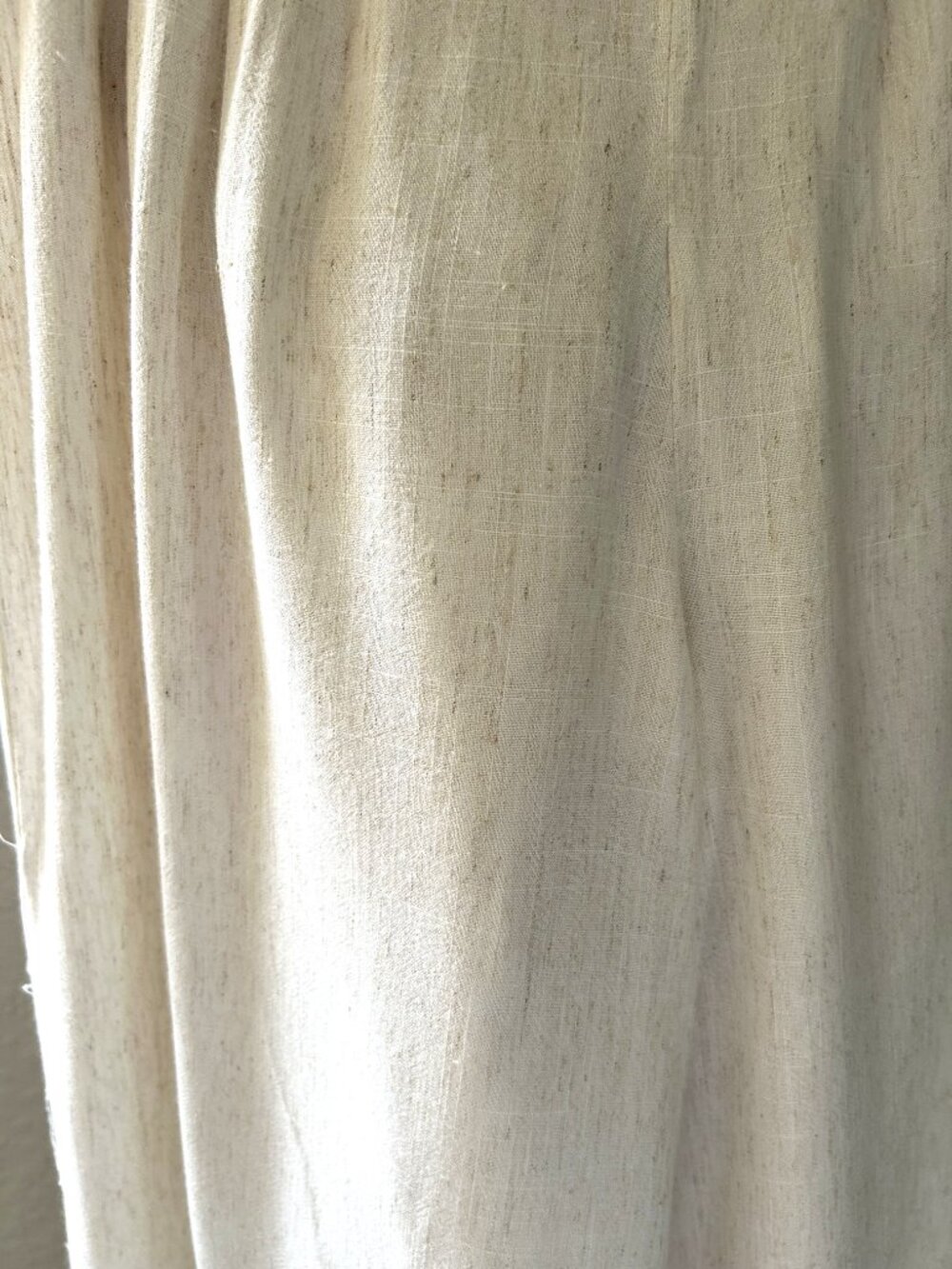 Sienna Sky Linen Blend Beige Wide Leg Pants - Picture 3 of 6